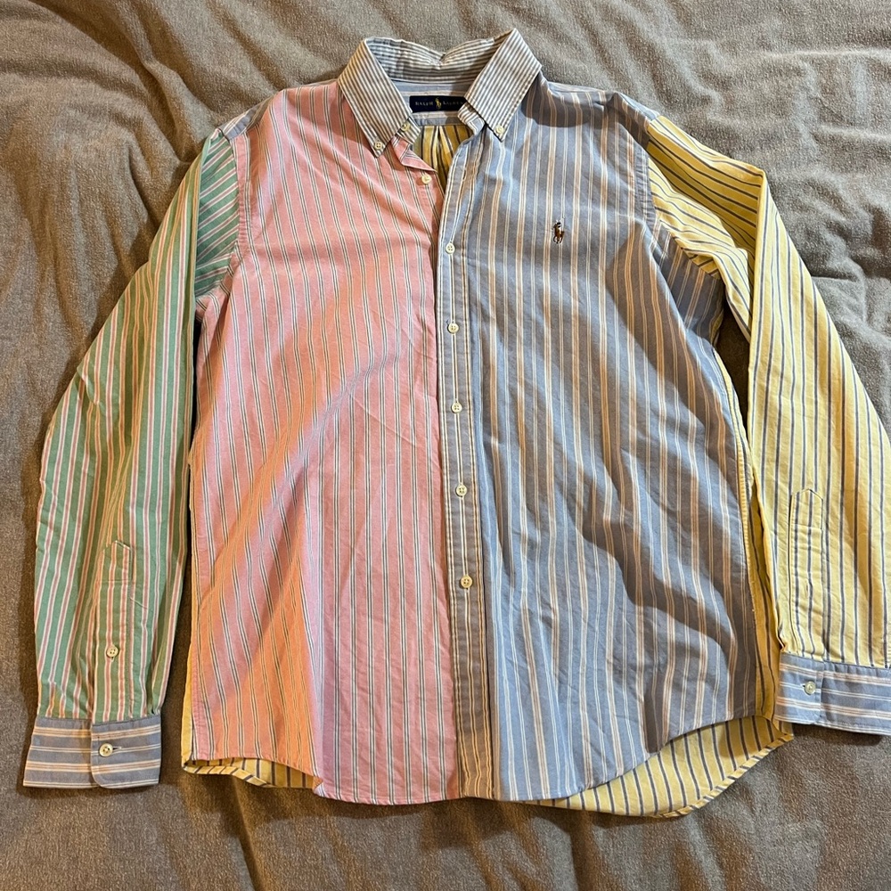 Ralph Lauren multi colored shirt